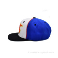 Logo patch di gomma 3D LOGO FLAT BRIM SNAPBACK CAPBACK
